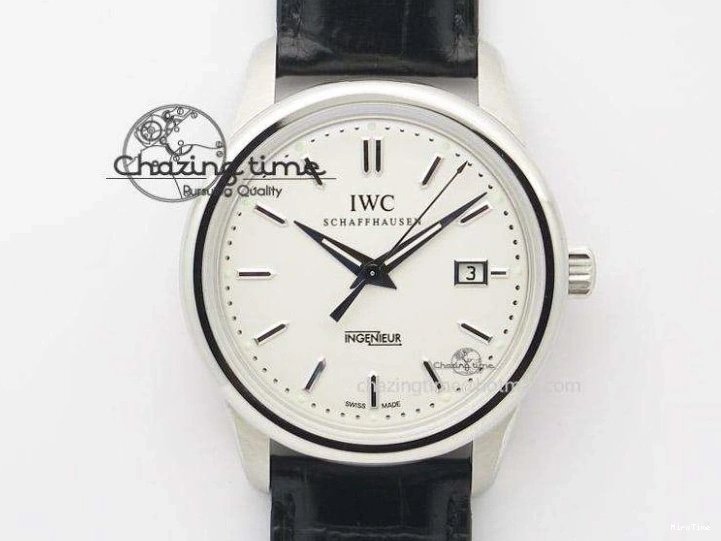 MIROTIME 0114 Minimalist Pilot Chrono 3777 43mm ZF 1:1 Best Edition Black Dial On SS Bracelet A 7364